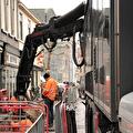 zuigwagen stad
