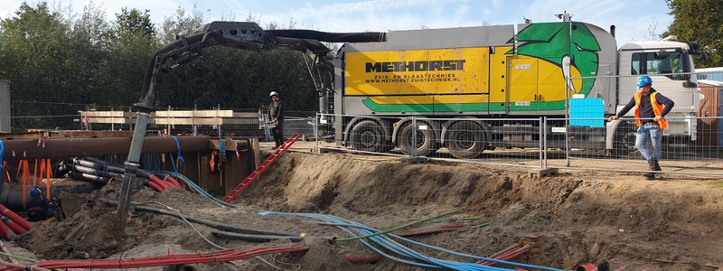 Voorkom graafschades met grondzuigen