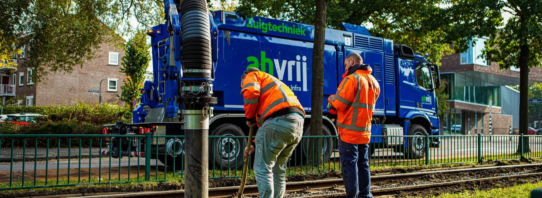 Grondzuigen is veilig graven